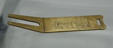 Vintage FOXFIRE FOX FIRE Divot Tool Golf Ball Marker Brass
