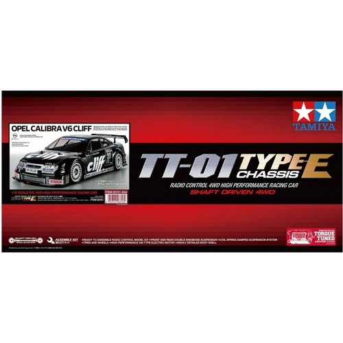 Tamiya 58701 1:10 RC Opel Calibra V6 Cliff (TT-01E) - senza regolatore di marcia 3000587 - Foto 2 di 3