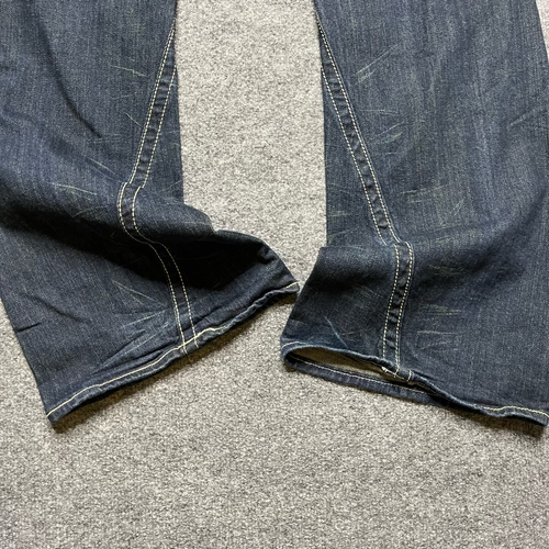 Vigoss Girl Junior Jeans Bootcut Stretch Cotton Embroidered Pocket Denim Blue 11 - Picture 9 of 12