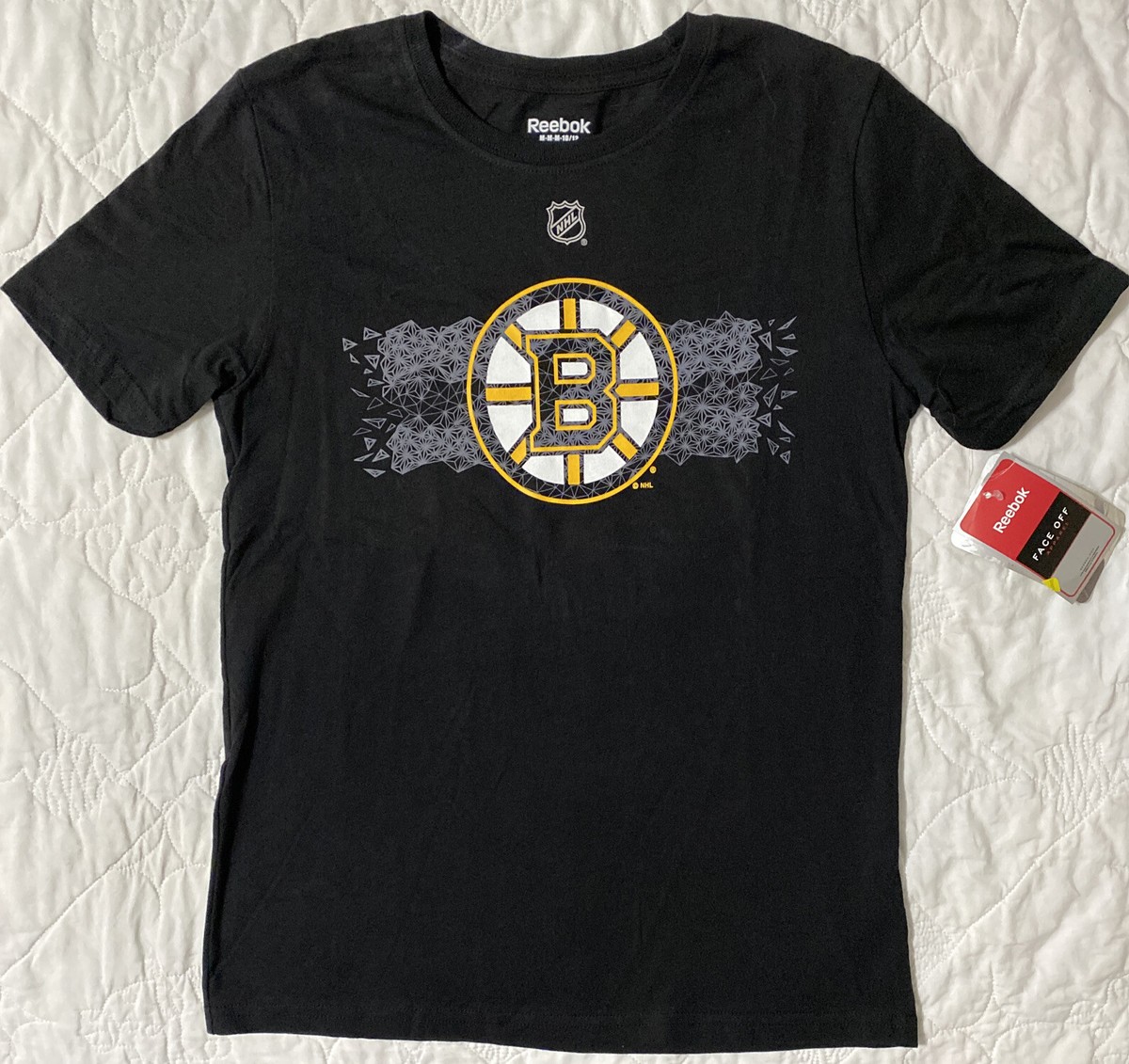 Youth NHL Boston Bruins Hockey Shirt, David Backes #41, Medium 10