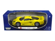 Saleen S7 Yellow 1/18 Diecast Model CARZ Motormax