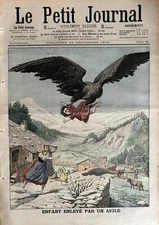 Small Journal 1906 No. 827 Taken by an Eagle - Automobile Surprises