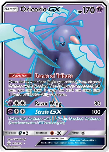 Oricorio GX 217/236 Sm-Cosmic Eclipse