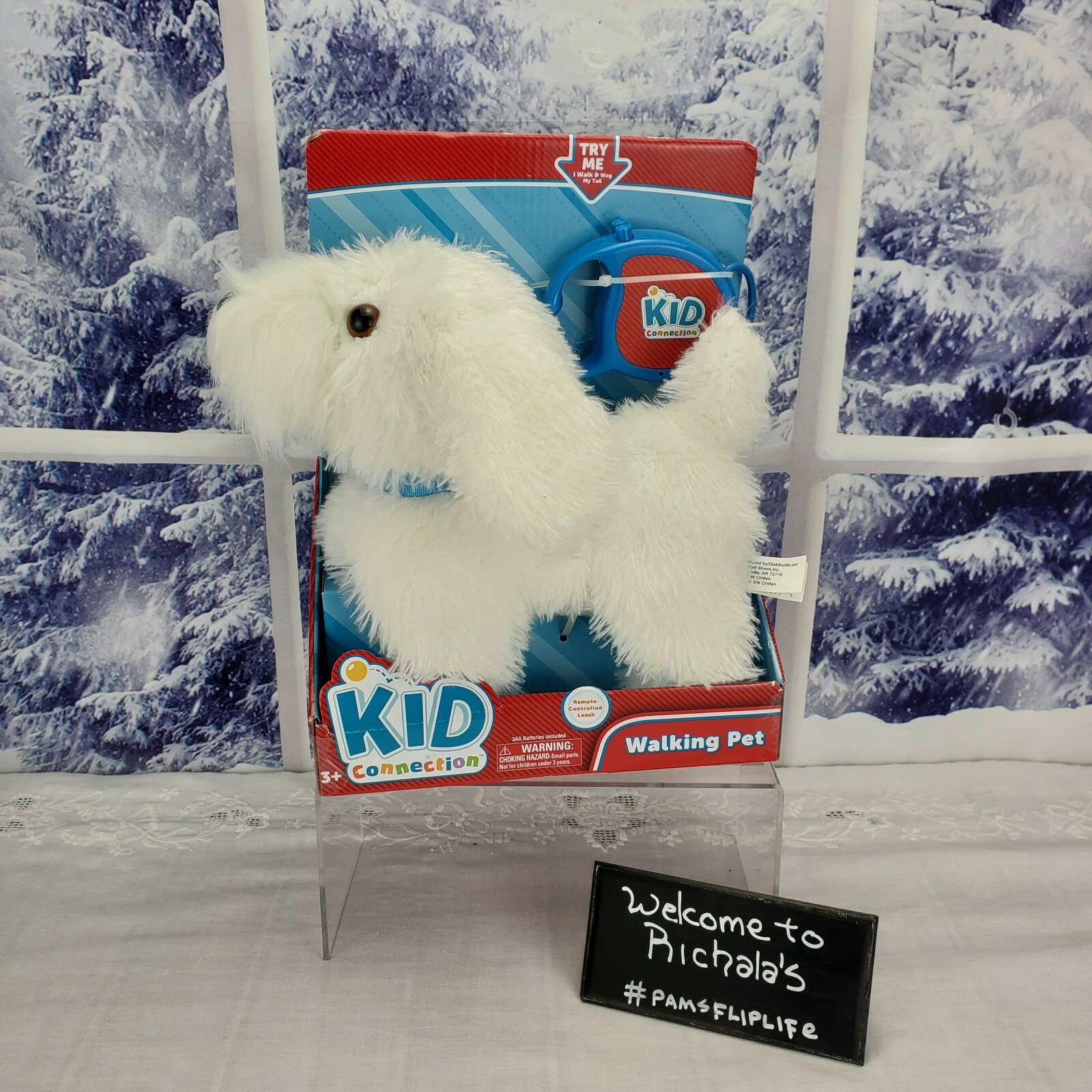 kid connection walking dog toy