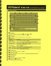 Roland TR-8 Rhythm Performer 3-in-1 OWNER'S USER MANUAL