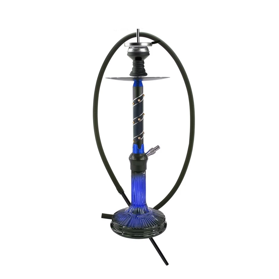 Vortex Spiral Hookah 55cm | Resin Designer Shisha Kit | Modern Spiral Stem - image 4 of 4