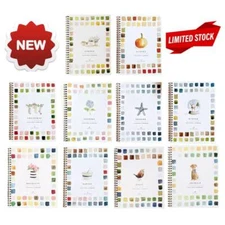  Watercolor Workbook Beginner-Friendly Watercolor Workbooks Water Color Book