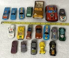 VINTAGE TOY CAR LOT 19,HOT WHEELS,TONKA,TOMICA,JIMMY,TOOTSIE,TIN,DIECAST,70-90s