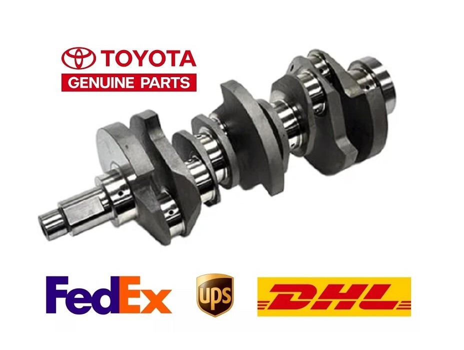 Toyota Genuine 4Runner FJ Cruiser Tacoma CRANKSHAFT 13401-31010, 13401-31011 Toyota Genuine 4Runner FJ Cruiser Tacoma CRANKSHAFT 13401-31010, 13401-31011