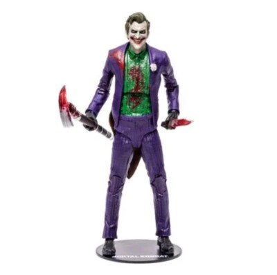 McFarlane Toys Mortal Kombat The Joker (Bloody) 7  Action Figure w/ Accessories