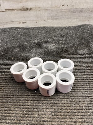 Lasco Lot of 7 Pipe Reducer Bushing Adapter  1-1/2'' Slip x 1''Slip