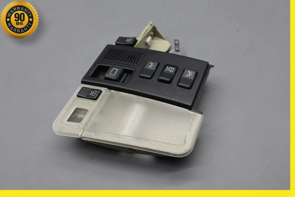 Conjunto de lámpara de luz domo interior OEM 92-99 MERCEDES W140 400SEL S500 Foto 3 de 4