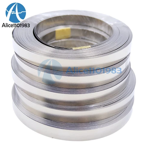 0.1/0.12/0.15/0.2mm Nickel Plated Steel Strap Sheet For Battery Spot Welder