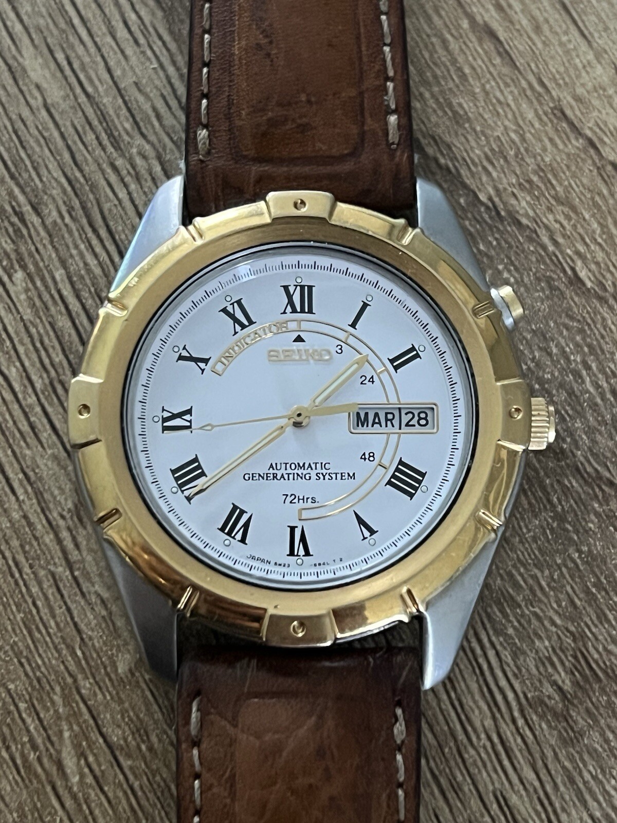 Rare Antique SEIKO AUTOMATIC GENERATING SYSTEM Wa… - image 5