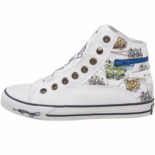 Ed Hardy Kid's Unisex Authentic HR Atlanta Fashion Sneaker Shoes - Picture 3 of 30