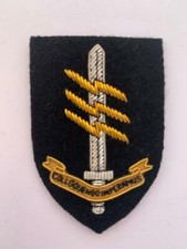 Special Forces Communicator Wire Embroided Beret Badge - 18 UKSF - SAS - SBS