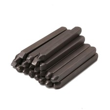 20 Pack s Stamps 4mm Steel Punches Flower Leaf Stamps Jewelry Making Metal St...