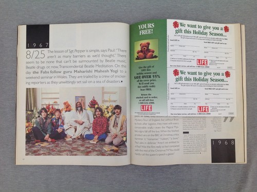 December 1995 Life Magazine, Special Beatles Edition - Foto 10 di 14
