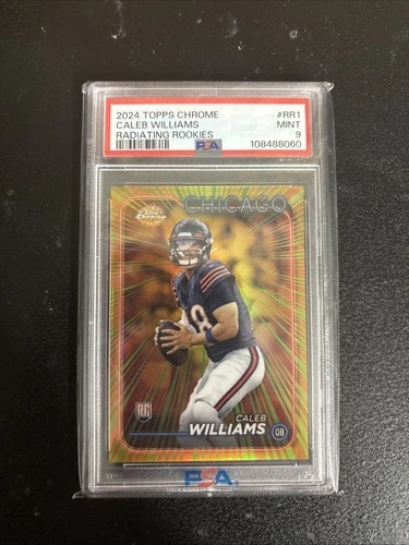 2024 Topps Chrome Radiating Rookies Caleb Williams