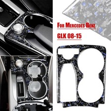 Für Mercedes Benz GLK 2008-2015 Kohlefaser Konsole Wasser Getränkehalter Blende Für Mercedes Benz GLK 2008-2015 Kohlefaser Konsole Wasser Getränkehalter Blende