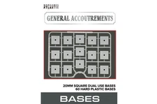 20mm Dual Use Bases - Wargames Atlantic 28mm Bits General Accoutrements