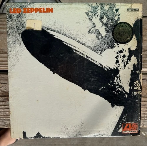 Led Zeppelin Record Album 1969 Original Vintage Atlantic Records