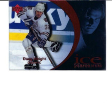 Doug Weight 1997-98 Upper Deck ICE Red PERFORMERS #9 Oilers *Peeling*