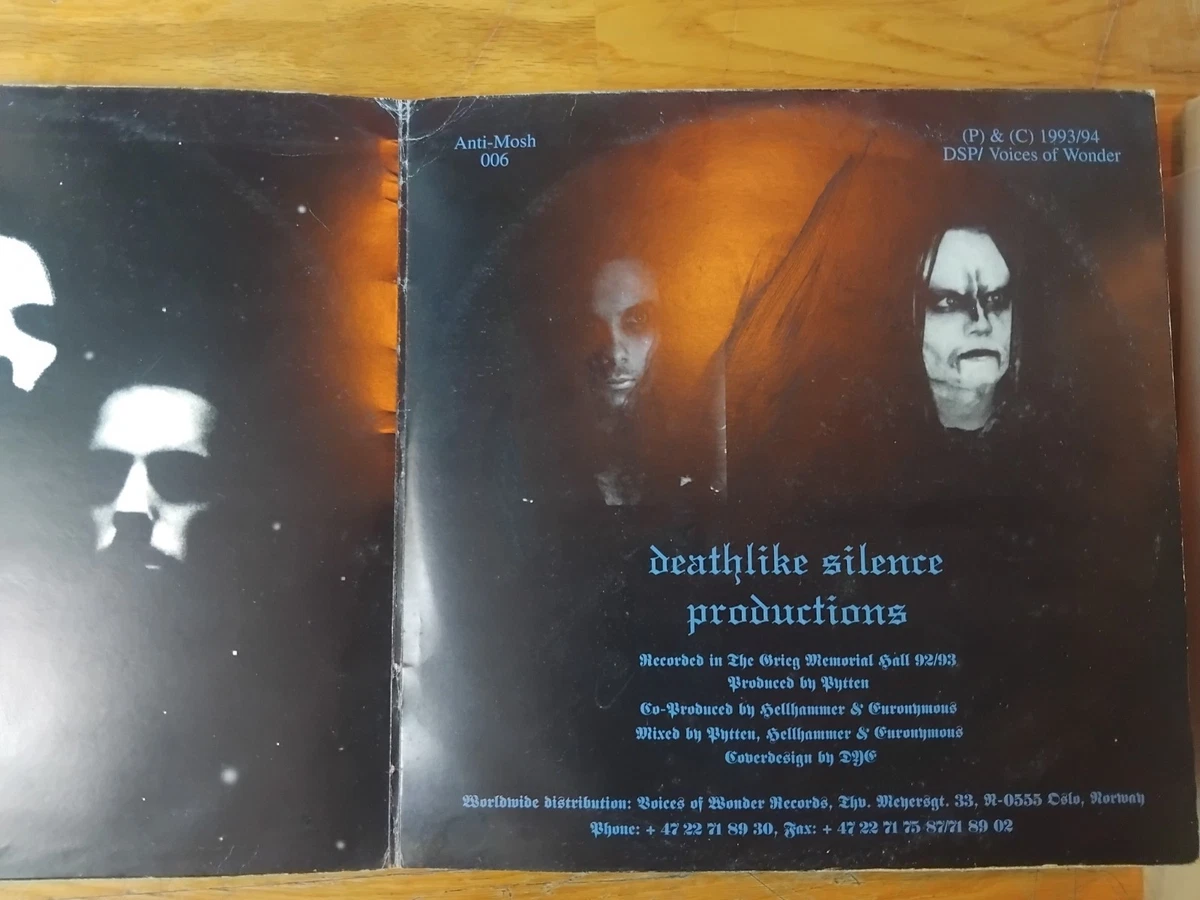 Mayhem de Mysteriis Dom Sathanas 1994 Gatefold Album VERY RARE