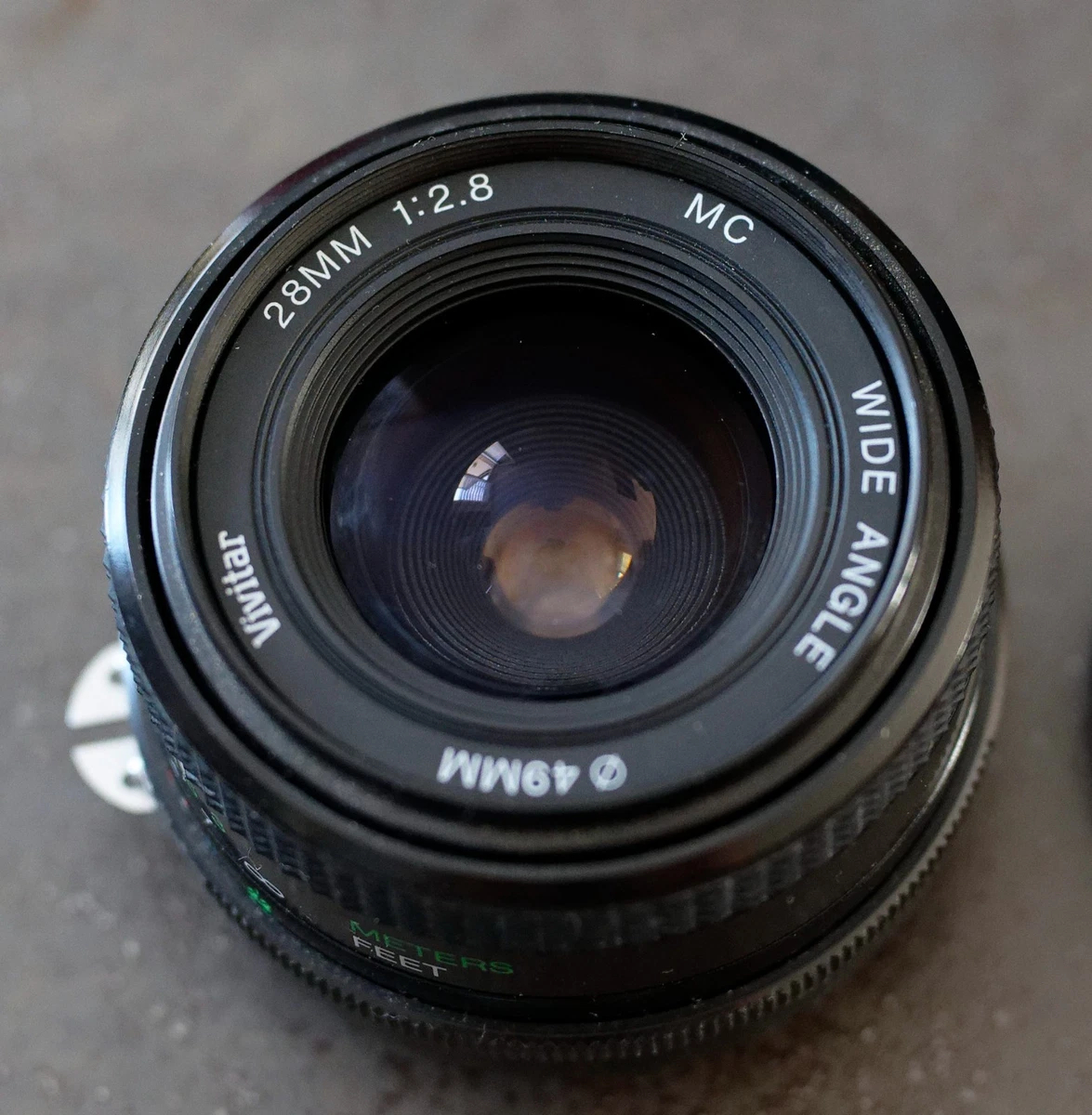 Objectif zoom solaire macro multicouche avec étui et convertisseur Vivitar