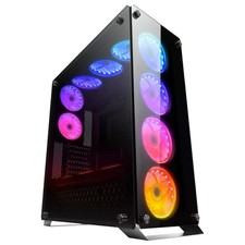 Full Tower Gaming RGB ATX Micro-ATX Mini ITX Tower Cabinet Computer PC