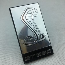 1PCS High Quality GT350 Viper Grille Badge Cobra Emblem for Ford Mustang Shelby