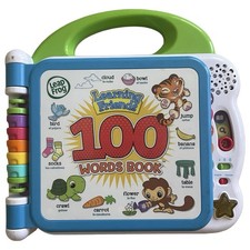 Leap Frog Learning Friends 100 Words Book Learning English Espanol Works Great 