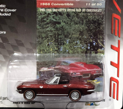 Johnny Lightning 1966 Chevy Corvette Stingray 50 Years Collector Club Exclus Car