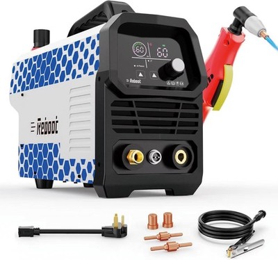 Reboot Plasma Cutter 60A, Large Integrated LED Digital ,RBC6000D Max 120/240V