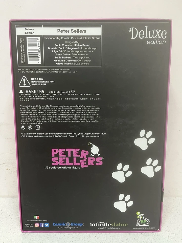 Peter Sellers Deluxe Version 1:6 Pink Panther Inspector Action Figure Complete - Image 3 of 4