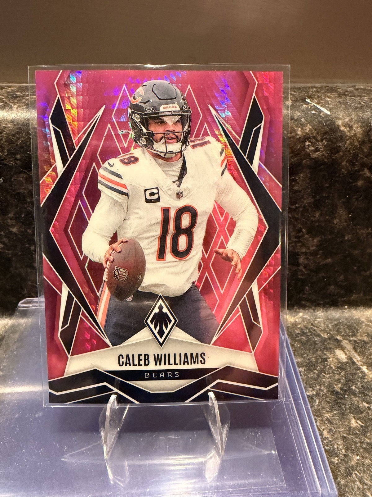 2025 Panini Phoenix - Caleb Williams #11 Pink Hyper /299