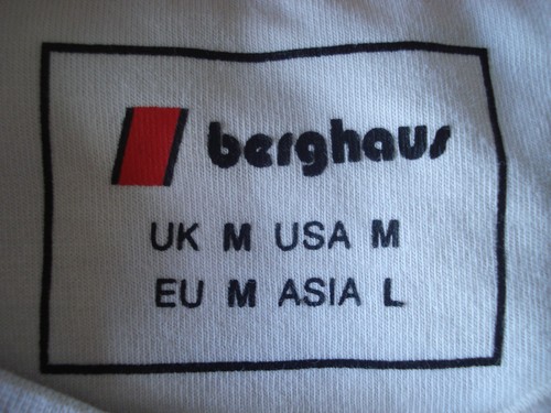 BERGHAUS WHITE COTTON SHORT SLEEVE LOGO T-SHIRT UK MEDIUM - Picture 8 of 9