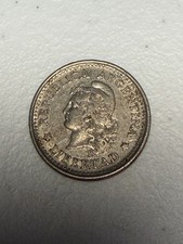 1958 Argentina 20 Centavos Coin