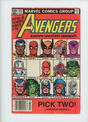 The Avengers #221 (Marvel Comics July 1982)
