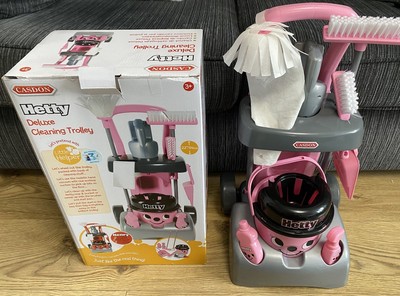 Hetty Deluxe Cleaning Trolley Casdon Pink Boxed In Excellent