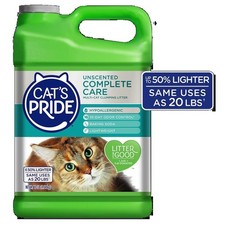 Unscented Multi-Cat Clumping Clay Litter, 10 Pound Jug, Low Dust Formula