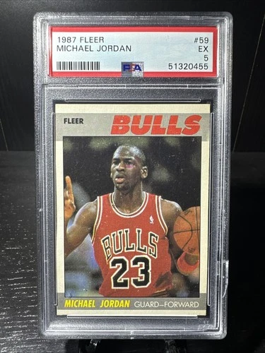 1987-88 Fleer - Michael Jordan #59 PSA 5