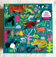 Mudpuppy Rainforest Animals 500 Piece Family Jigsaw Puzzle Previouly Owned