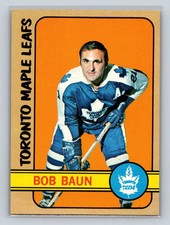 1972-73 Topps #134 Bob Baun Toronto Maple Leafs