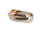 Cartier Trinty Ring 18k Weissgold Rotgold Gelbgold Gr. 52 B&P VP: 2360,- €