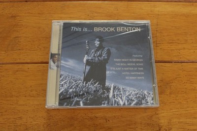Brook Benton CD This Is Compilation 2006 Soul R&B Remastered Sealed Hits Music