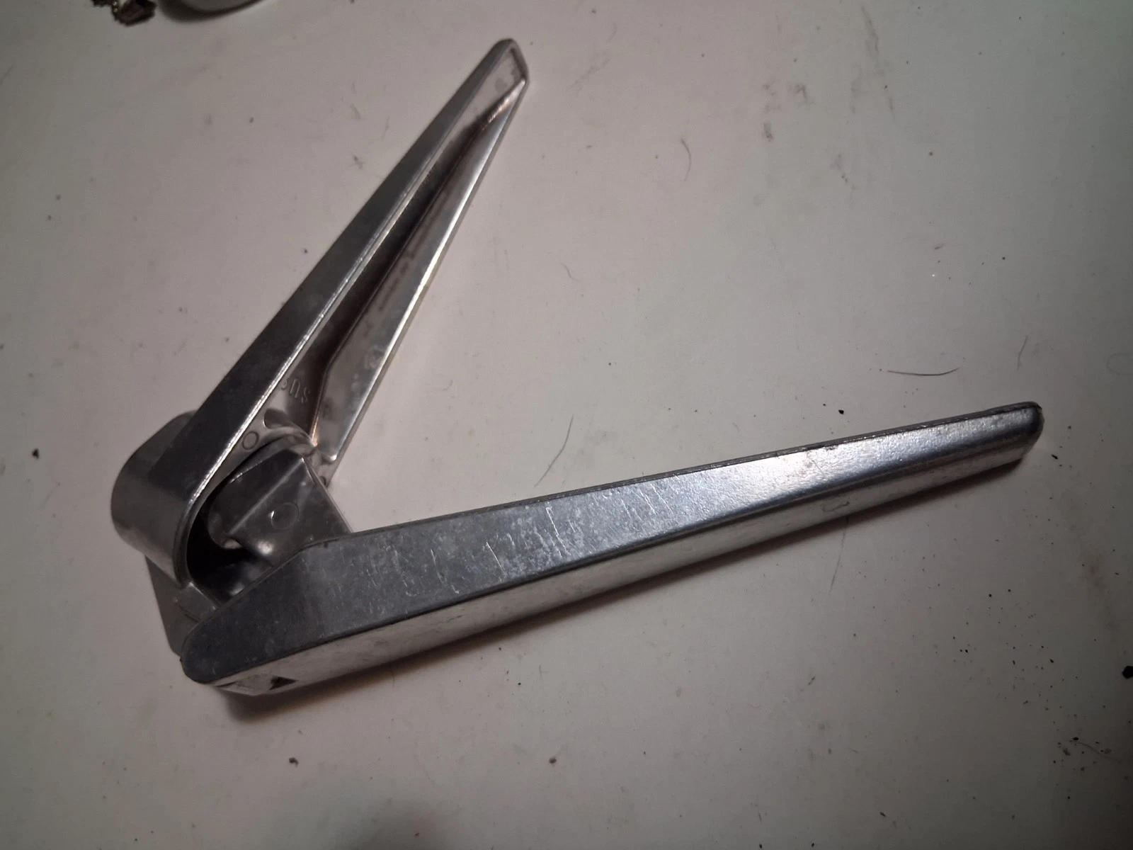 Vintage Zyliss Susi Aluminum Garlic Press Made In Switzerland Kitchen Tool