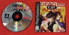 Dead or Alive (Sony PlayStation 1, 1998) Game Disc(s) and Manual Only