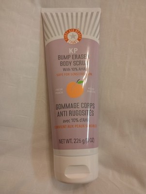 NEW SEALED First Aid Beauty FRESH PEACH KP Bump Eraser Body Scrub 8 Oz