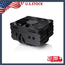 chromax.Black, Premium Low-Profile CPU Cooler (65mm, Black)